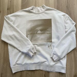 Forever 21 men expression without fear x Henry r jones ii collab mock neck XL